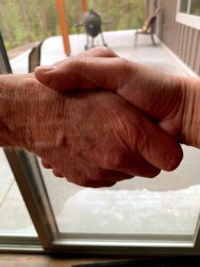 Kalispell Land Seller Process photo of handshake