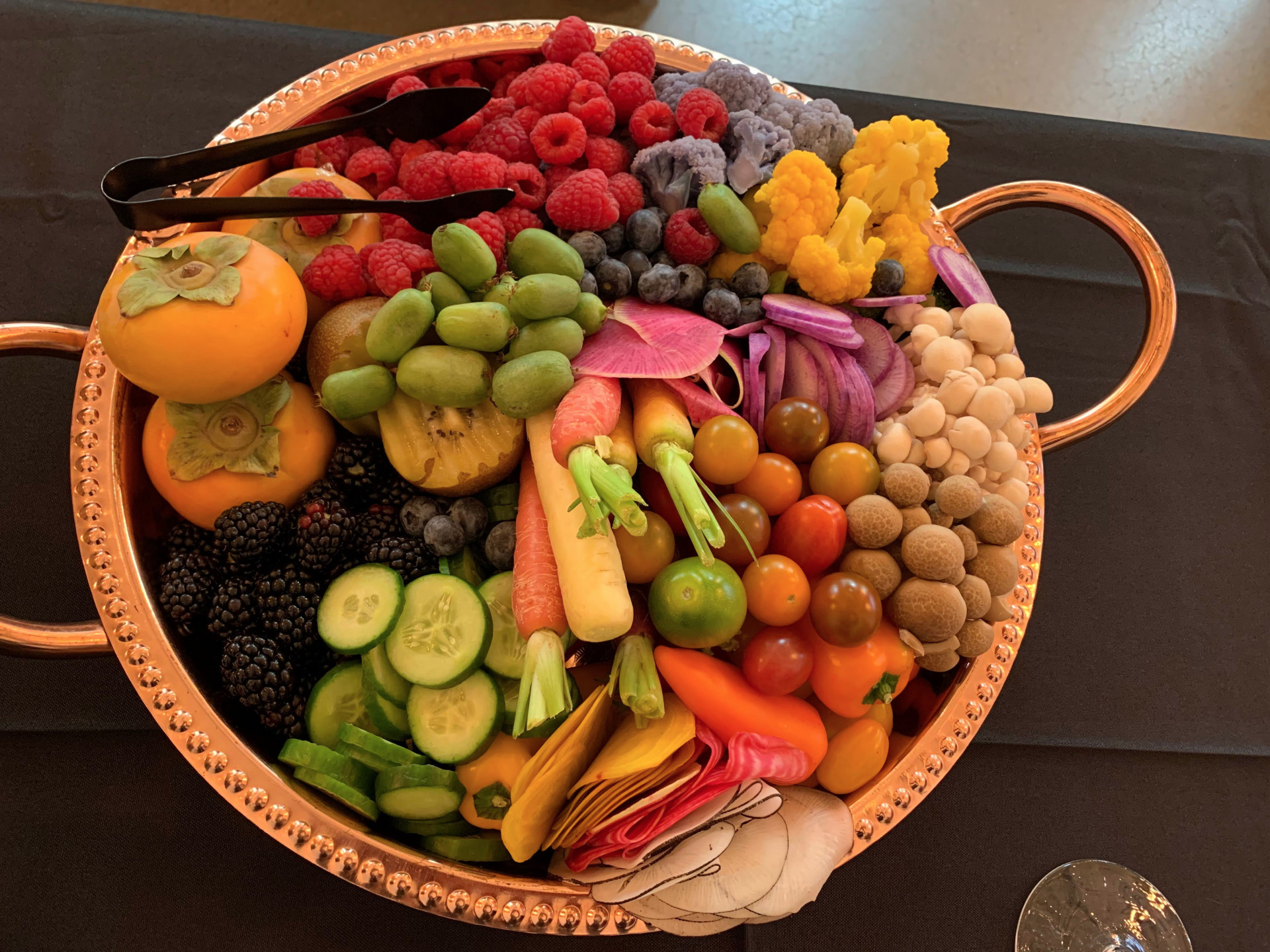 Things to do in Kalispell: Charcuterie Making photo of veggie platter