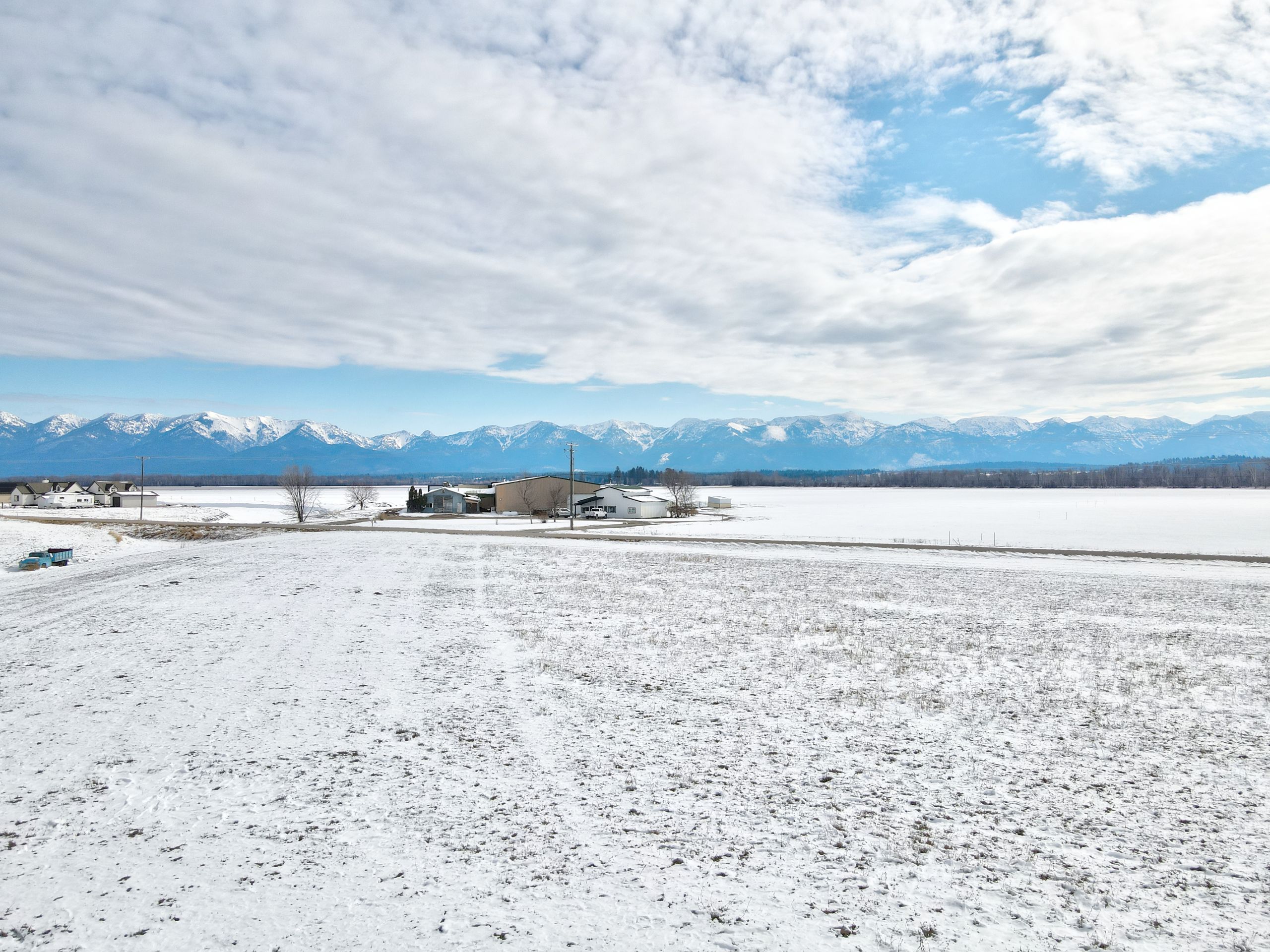 Under Contract: Lower Valley Road Kalispell Land photo looking northeast