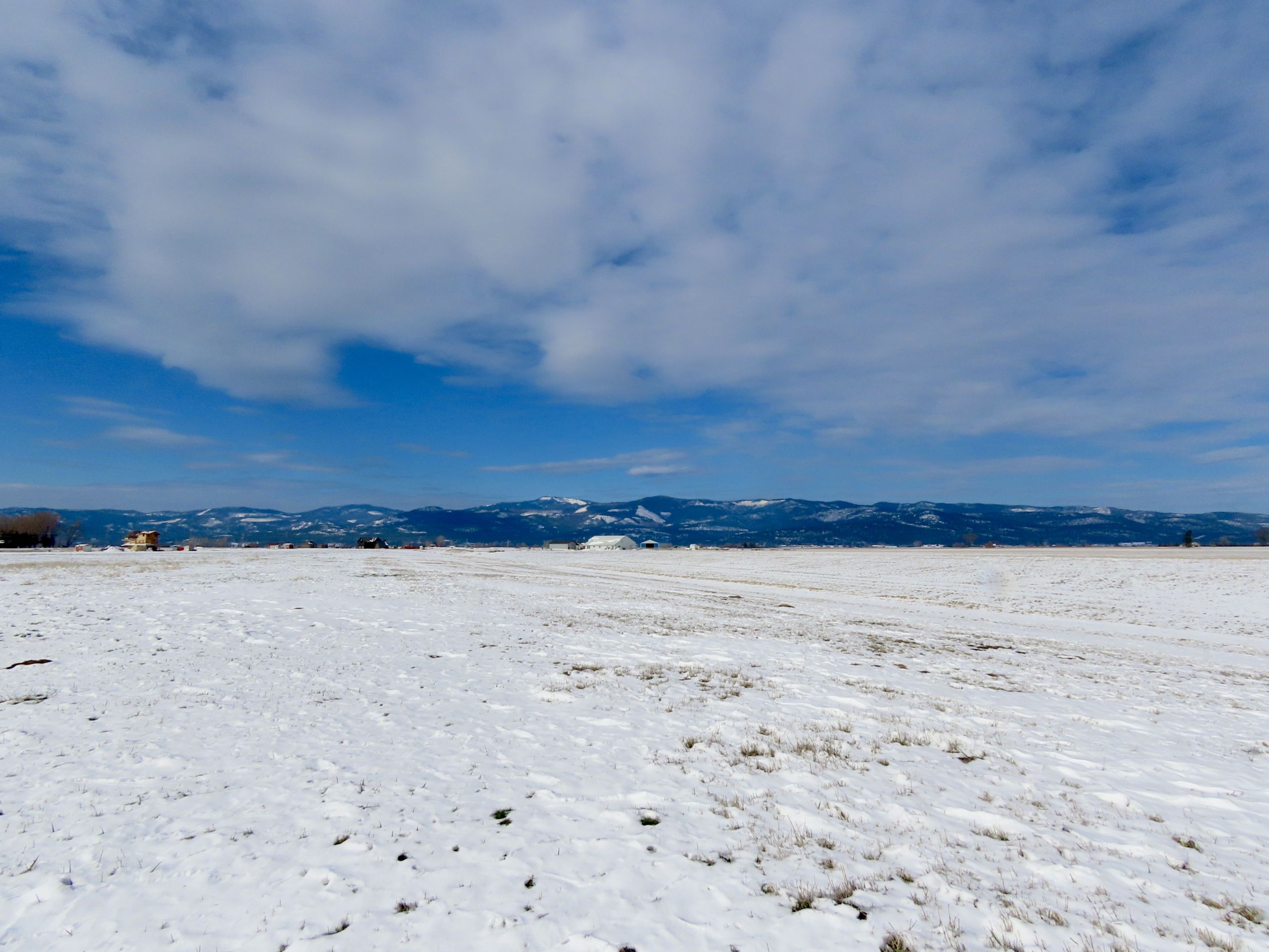 Under Contract: Lower Valley Road Kalispell Land photo looking west