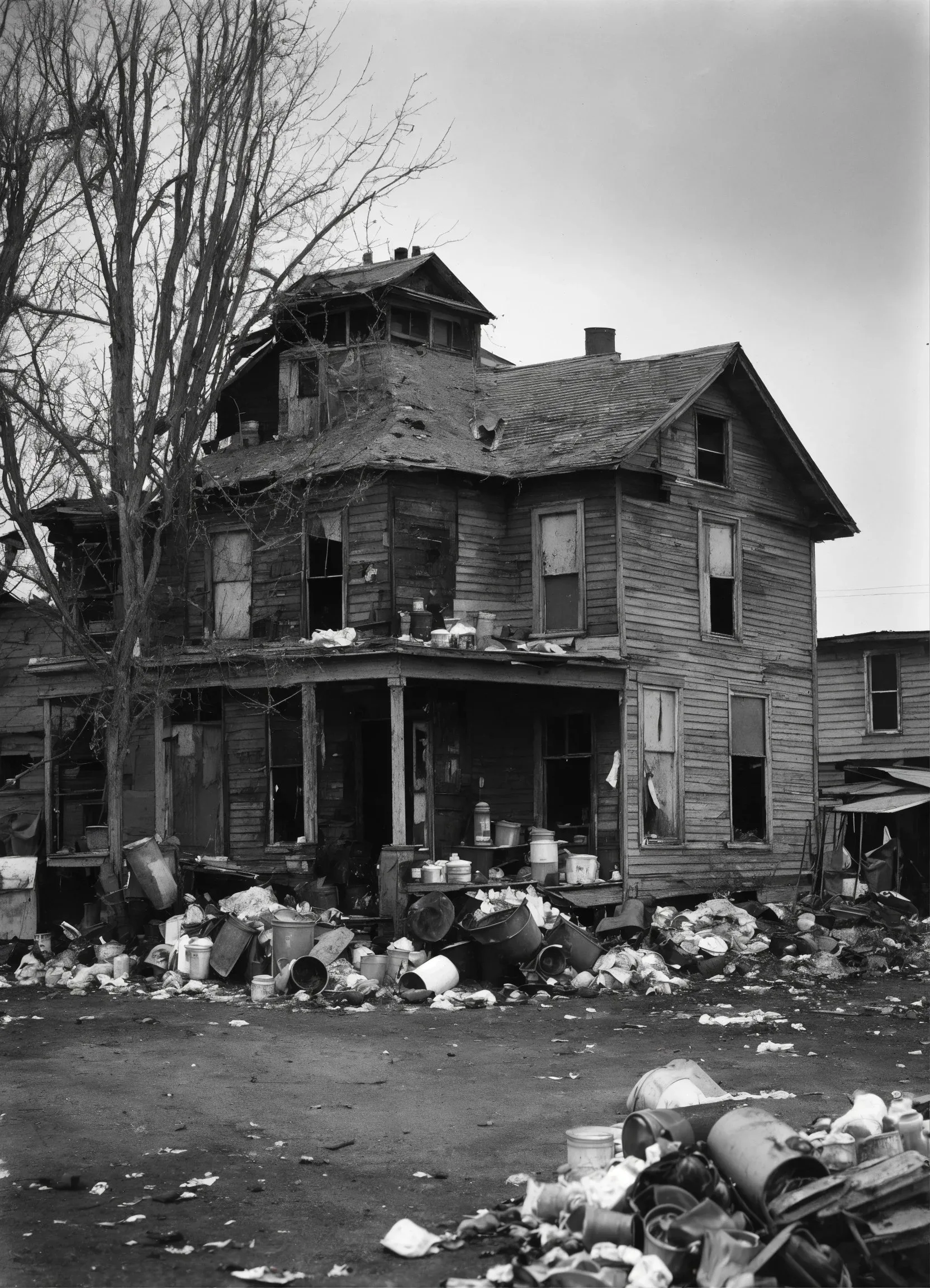 1929 Kalispell Ordinances: Prohibiting Disorderly Houses photo of messy house